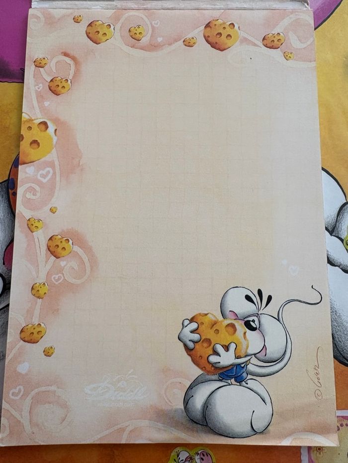 Lot de 20 feuilles Diddl - photo numéro 3