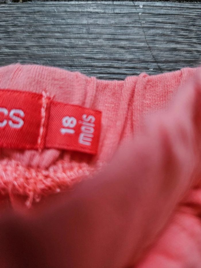 Lot de 2 shorts fille taille 18 mois - photo numéro 3