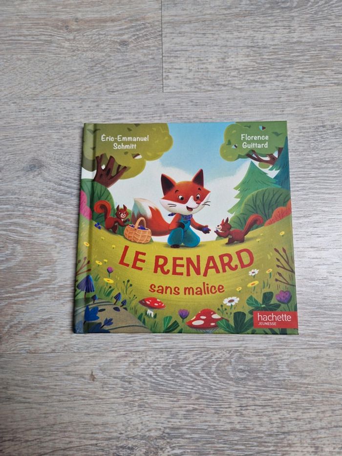 Livre enfant Le renard sand malice Schmitt et Guittard