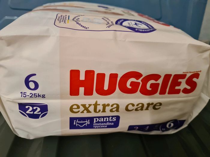 1 sachet couches culotte  taille 6 huggies - photo numéro 5