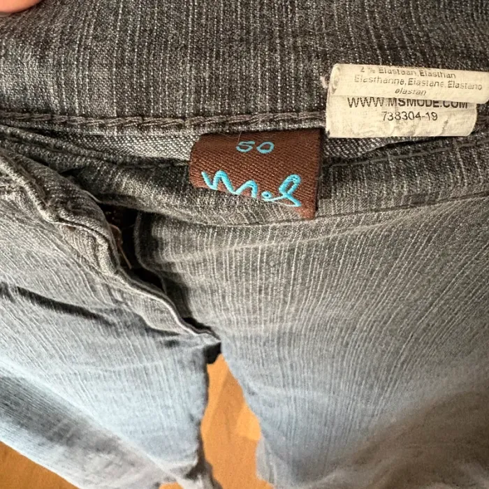 Pantacourt MS Mode • gris • 50 🌼 - photo numéro 3