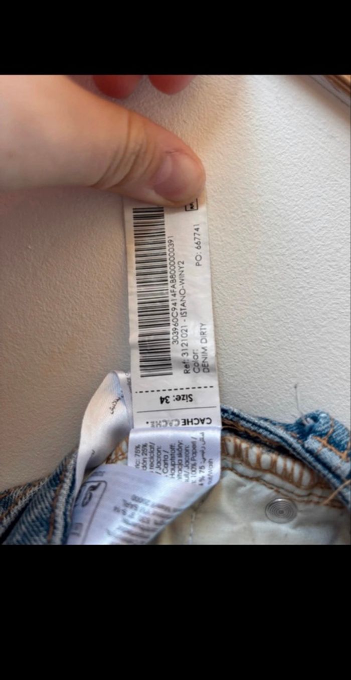 jean straight bleu - photo numéro 3