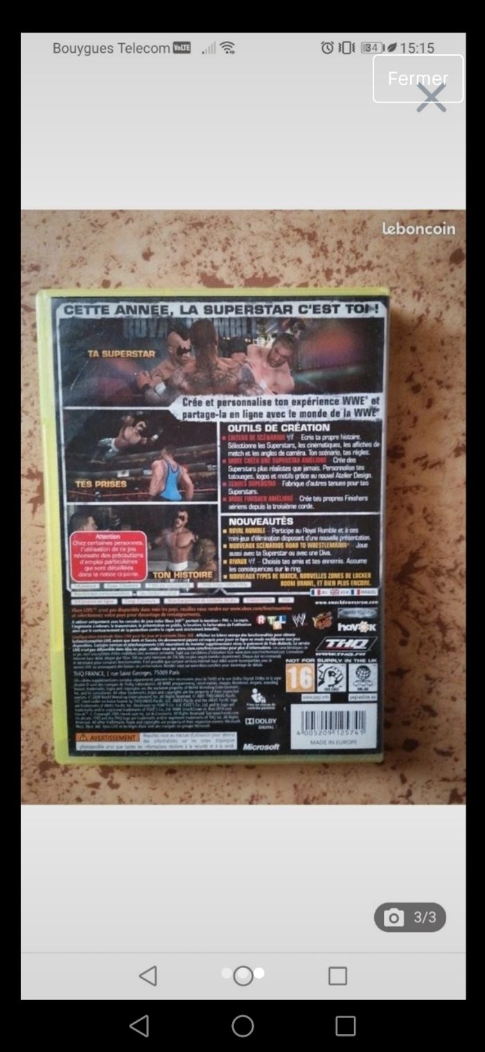 Jeux xbox 360 catch 2010 - photo numéro 3