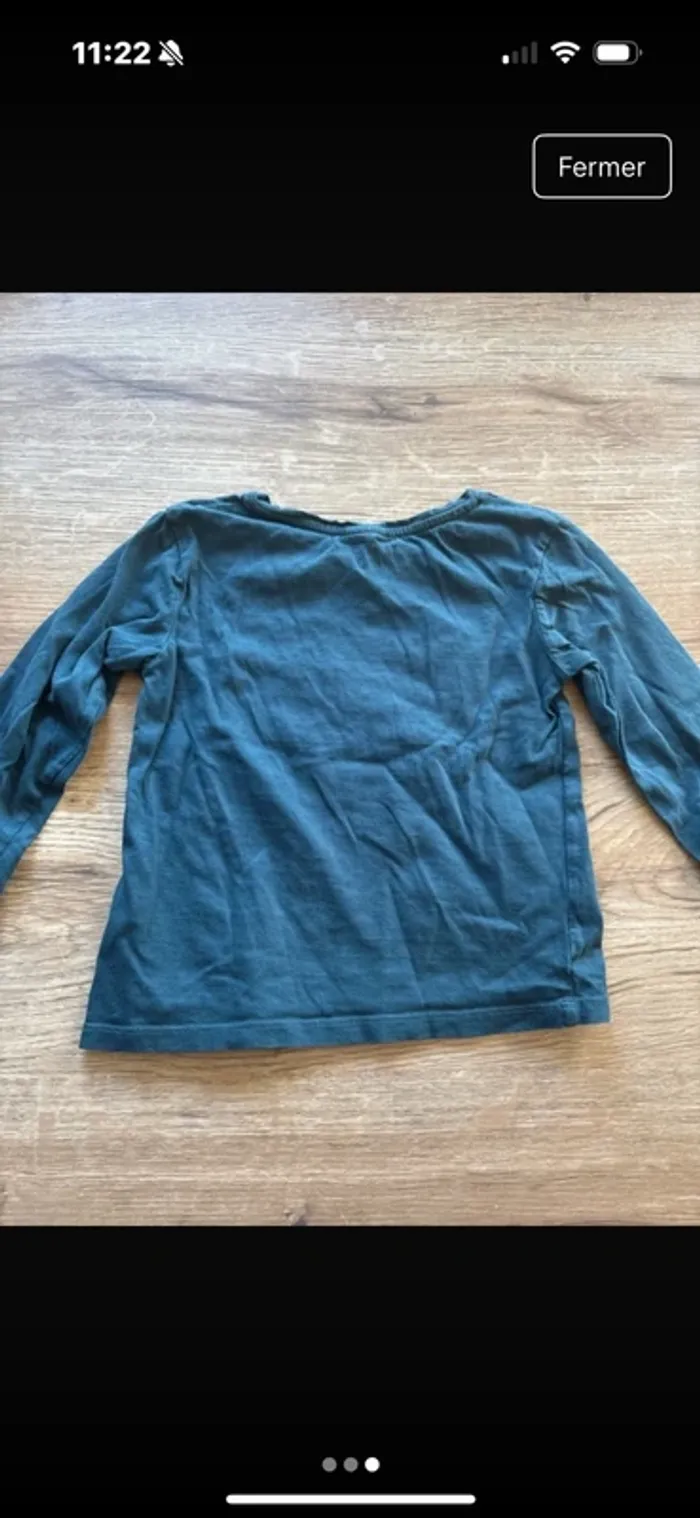 T-shirt manches longues fille – Tape à l’œil – 5 ans - photo numéro 4