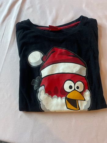 Tee shirt manches longues Angry Birds 12 ans