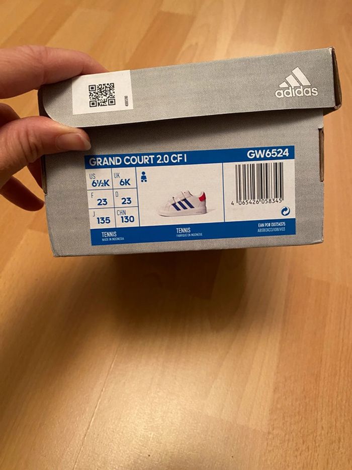 Sneakers Adidas Grand Court 2.0 CF I Taille 23 - photo numéro 7