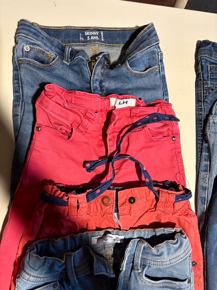 Lot pantalons fille - photo numéro 2