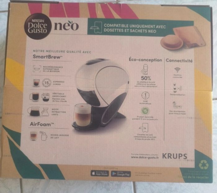 Cafetière neo neuve à 40€
Avec le code 
FANTOME25
La machine passe à 30€ - photo numéro 2