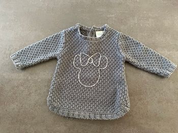 Pull Disney gris fille