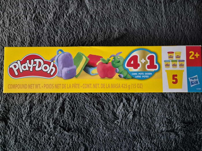 Play-Doh Pack de 5 Pots Retour a L'ECOLE