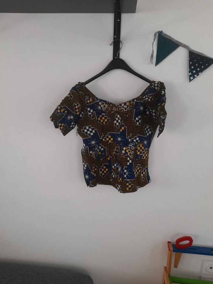 Top taille basse wax