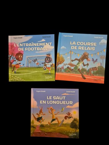 Lot 3 livres sports