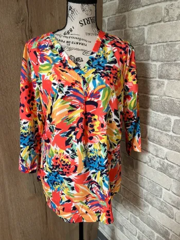 Blouse casual multicolore taille 40