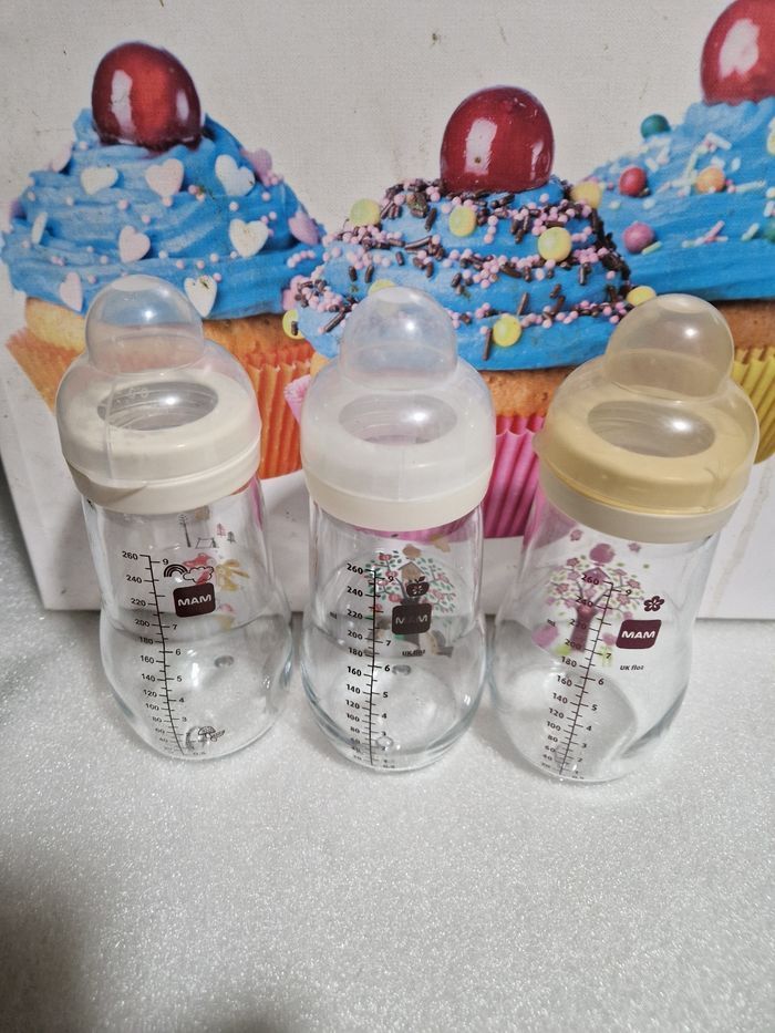 Biberons Mam en verre 260ml - photo numéro 2