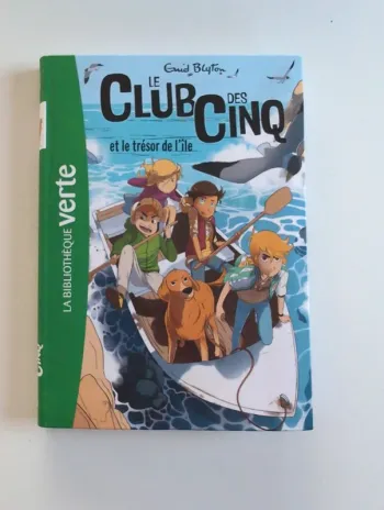 Le club des cinq et le trésor de l'île.