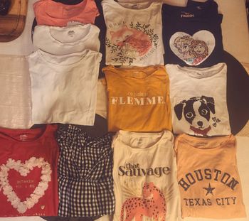 Lot de Tee-shirt longues manches 