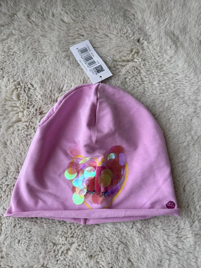Lot 2 bonnets fin fille - taille M - neuf avec étiquettes - Hat you kids - photo numéro 2