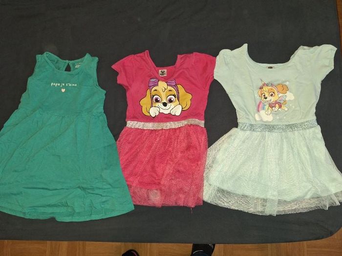 3 robes fille