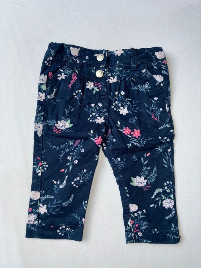 Pantalon fleuri