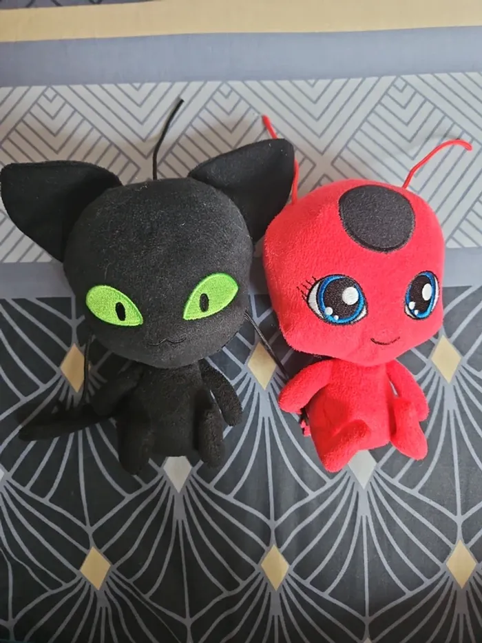 Peluches Plagg Tikki Miraculous