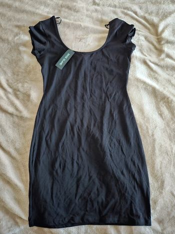 Robe très moulante noire River Island Asos