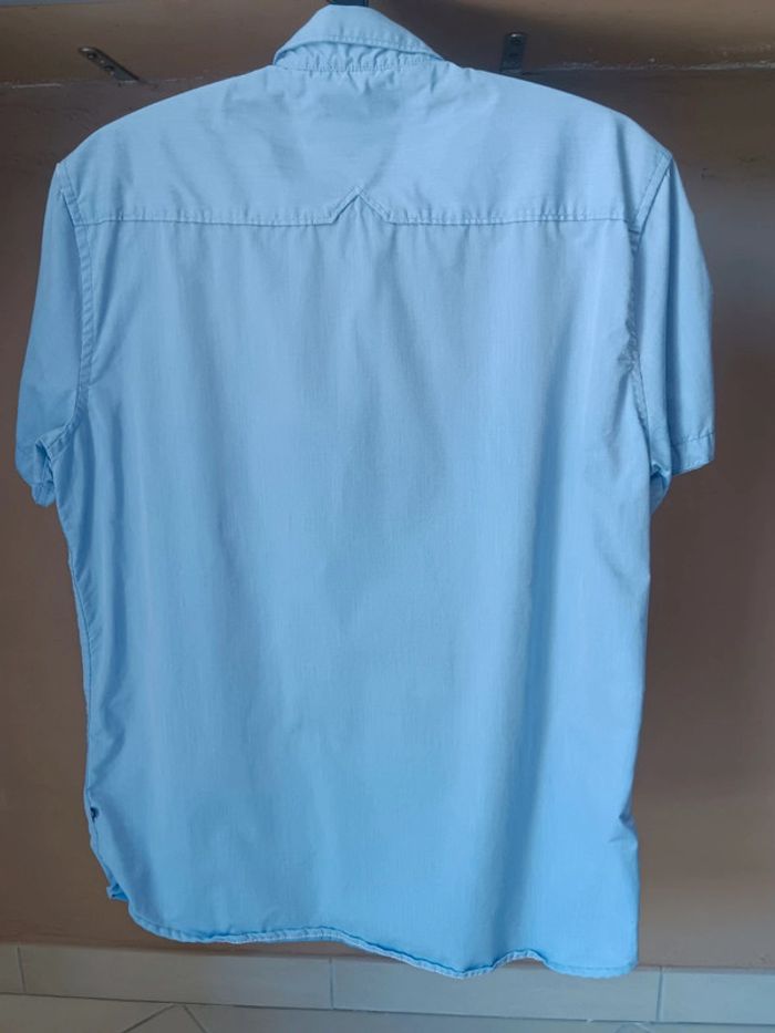 Chemise manches courtes slim fit Bonobo taille L - photo numéro 3