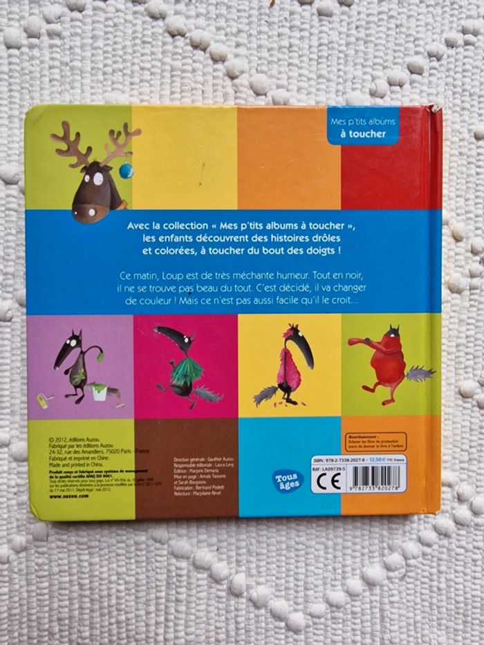 Le loup qui voulait changer de couleur livre enfant - photo numéro 2