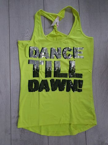Débardeur Jaune Fluo
