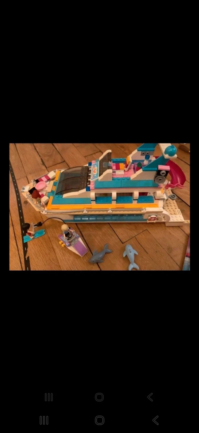 Lego friends yacht