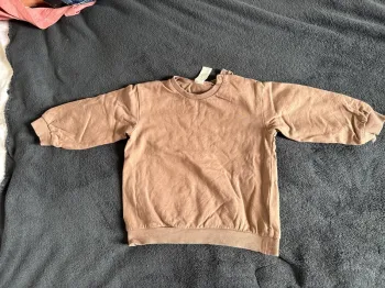 Pull marron H&M 12/18 mois