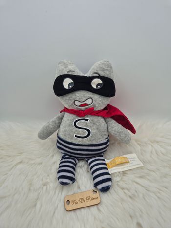 Doudou peluche pantin Super Héro Kimbaloo