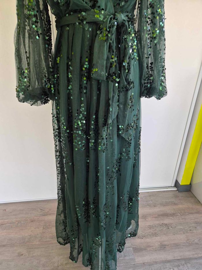Robe longue de soirée à sequin / paillettes - photo numéro 3