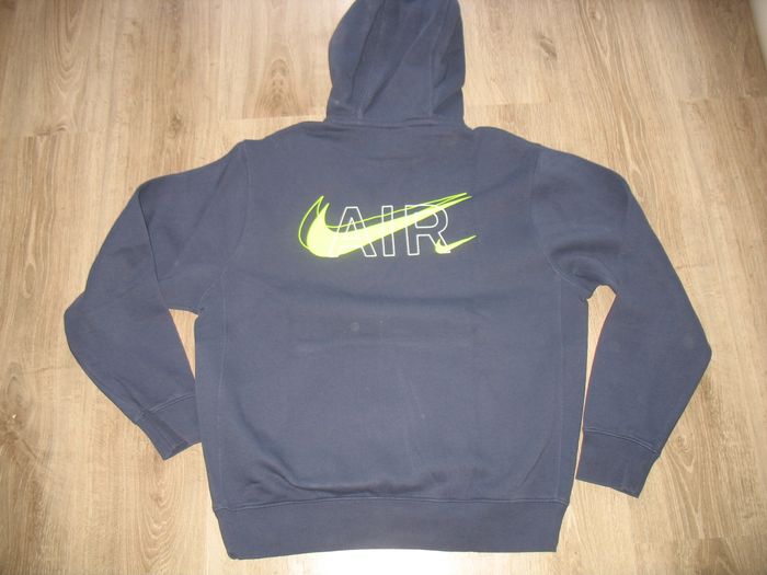 SWEAT SHIRT A CAPUCHE BLEU "NIKE" - TAILLE M - n°01 - photo numéro 3