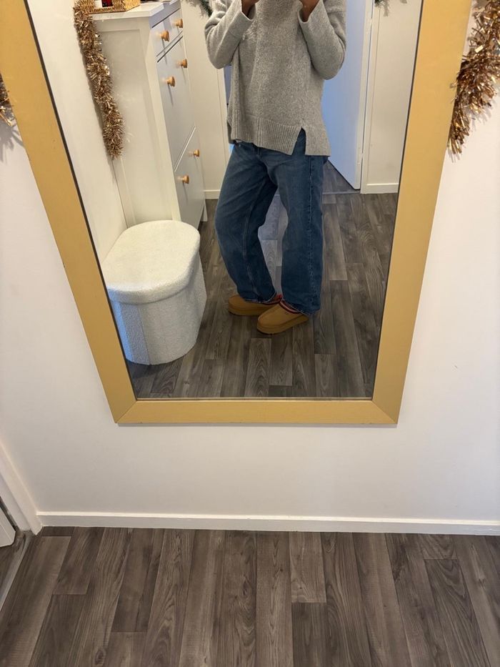 UGG Taze II – Marron clair / Finitions rouges – Taille 39 - photo numéro 6