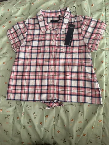 Chemise manches courtes ikks fille 5 ans