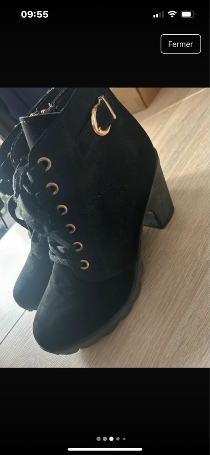 Bottines femme à talons - photo numéro 3