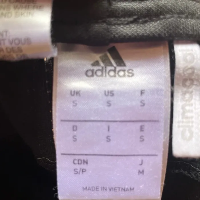 Jogging survêtement adidas noir climalite - taille S - photo numéro 5