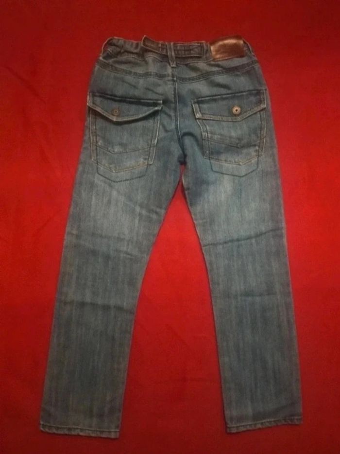 Jean coupe droite okaidi taille 7 ans - photo numéro 3