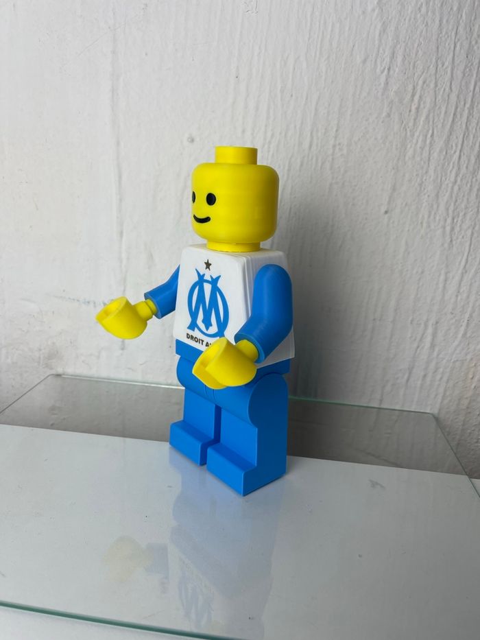 Figurine Lego OM Olympique de Marseille - photo numéro 2