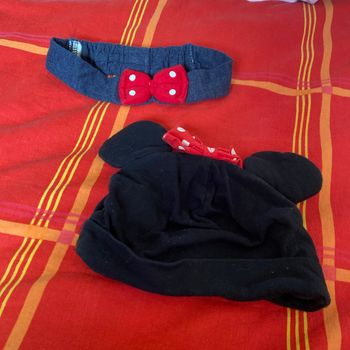 Bonnet et bandeau disney