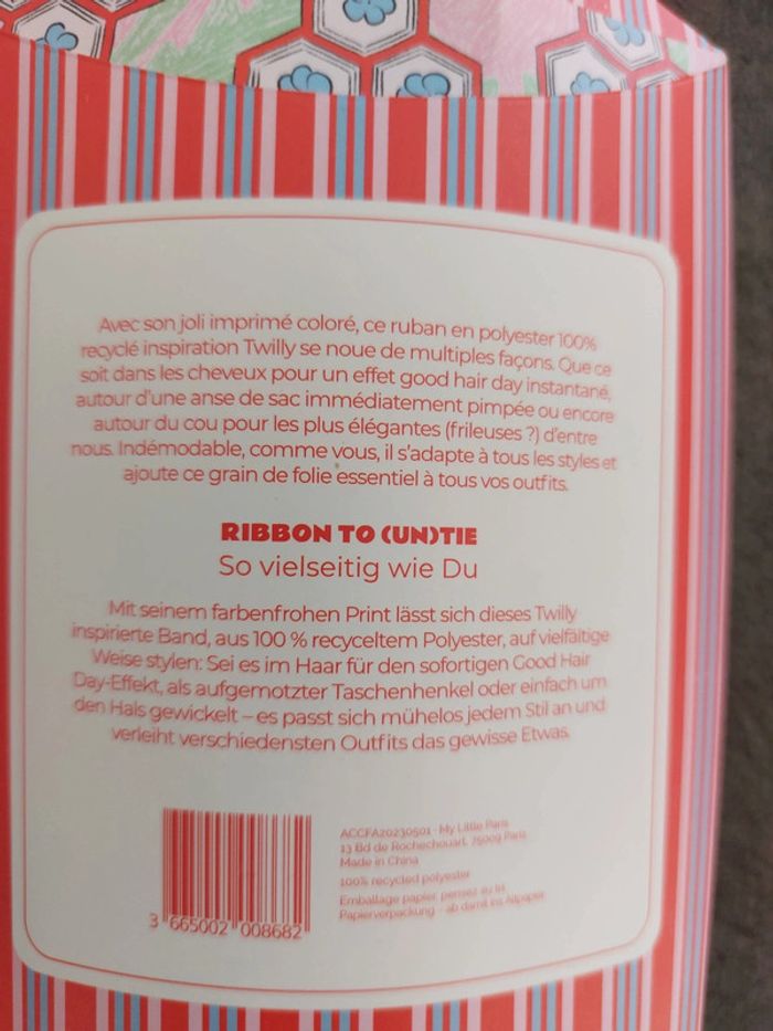 Ruban femme - photo numéro 6