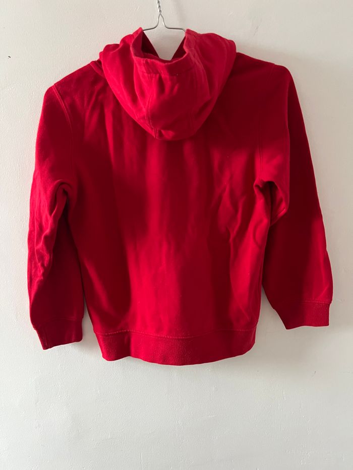Pull à capuche rouge - photo numéro 4