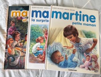 Lot livres Martine