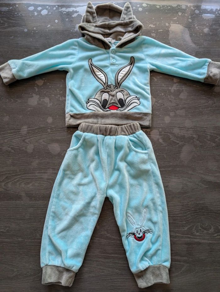 Ensemble tout doux lapin