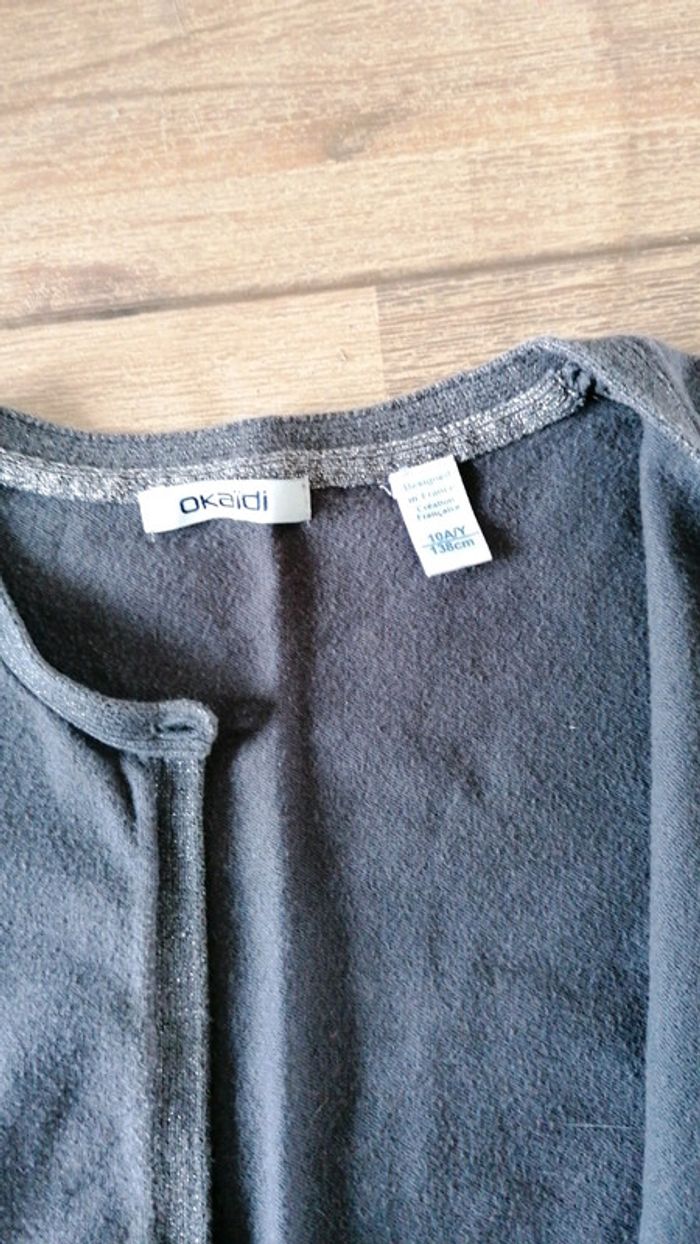 Gilet court 10ans okaidi - photo numéro 2