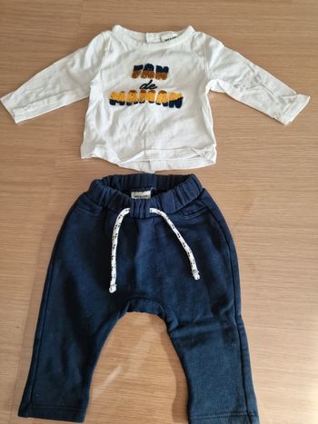 Ensemble tape a l'œil 3 mois 60cm