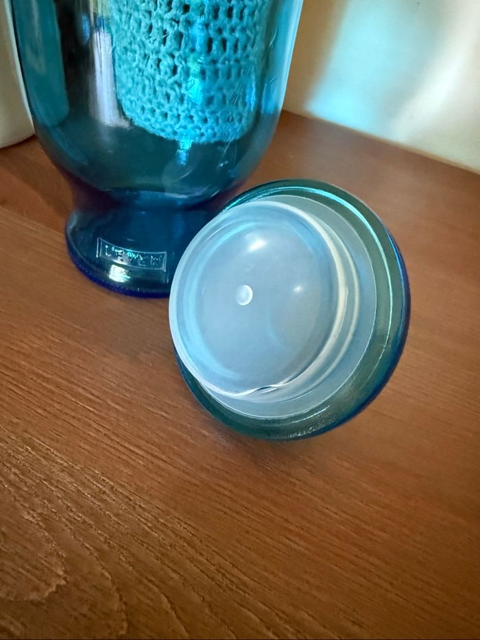 Pot en verre LEVER - Vintage - photo numéro 6