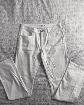 Jean pantalon blanc neuf