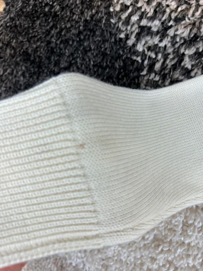 Pull en maille Knit sweat palace bulldog blanc taille S - photo numéro 13