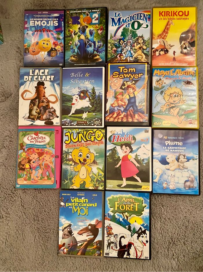 Lot de DVD enfants